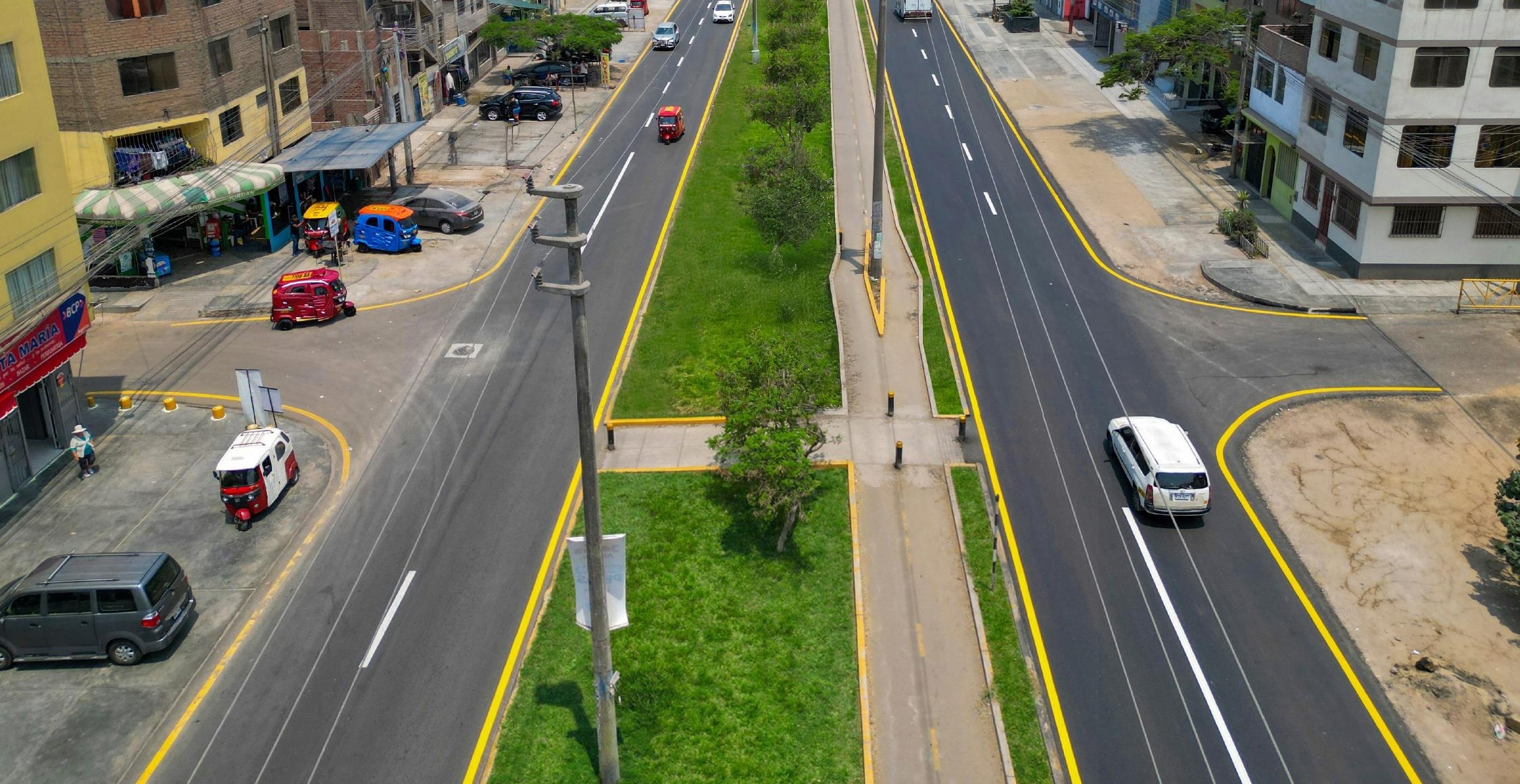 Avenida Santa Rosa renovada – San Juan de Lurigancho